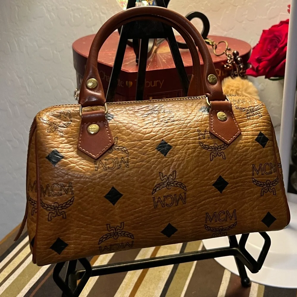 MCM Brown Leather Mini / Nano Handbag